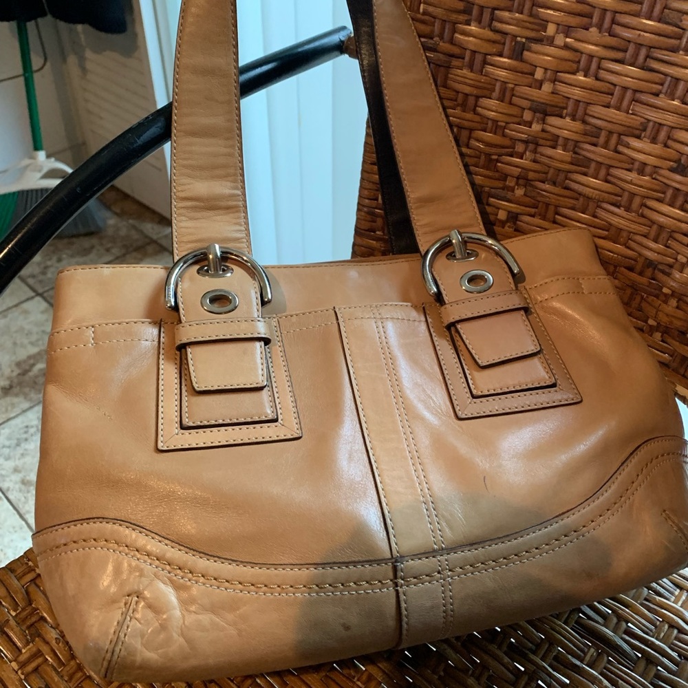 Coach Bag.  Still in great condition inside and out has large capacity.